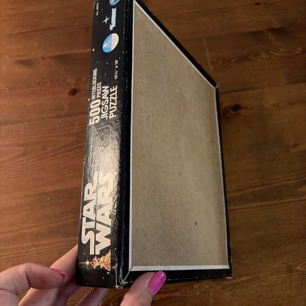 Star Wars Jigsaw Puzzle SEALED Space Battle Vintage 1977 Kenner 500PC #40110